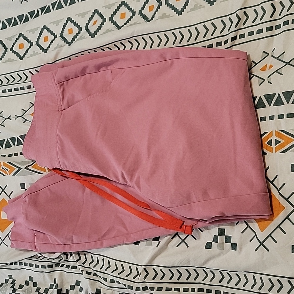 Figs Chalk Pink Zamora Scub Pants